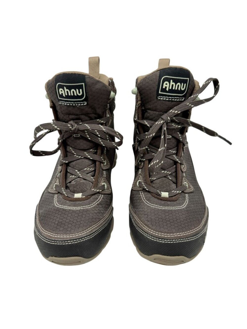 AHNU 'Sugarpine' Waterproof Hiking Climbing Boot Brown - Size 6.5